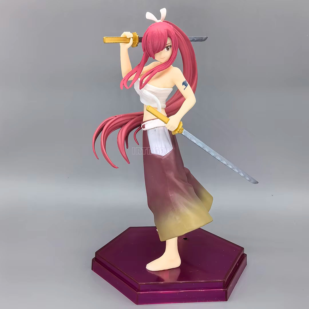 Fairy Tail Erza Scarlet Clear Heart Clothing Figure