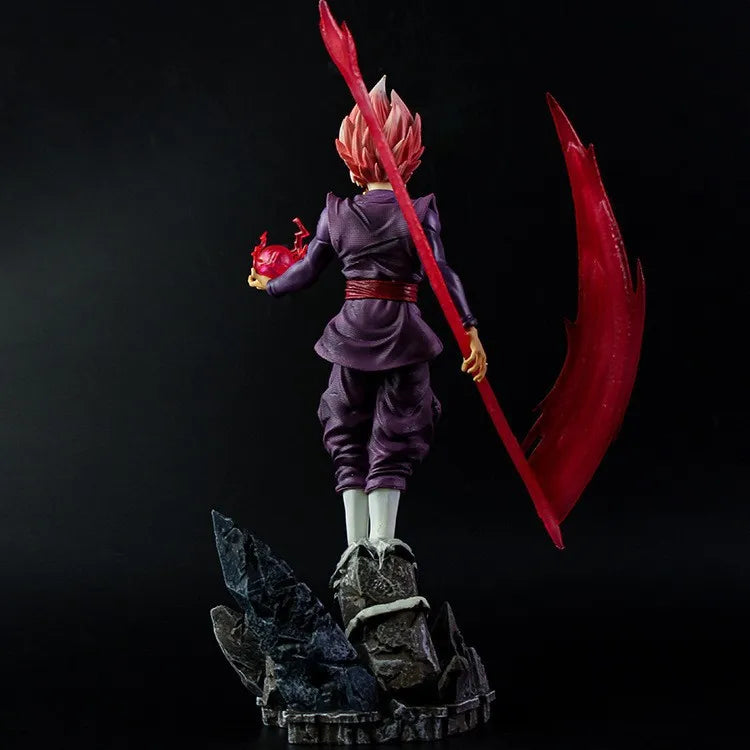Dragon Ball Super Goku Black Super Saiyan Rosé Scythe Figure