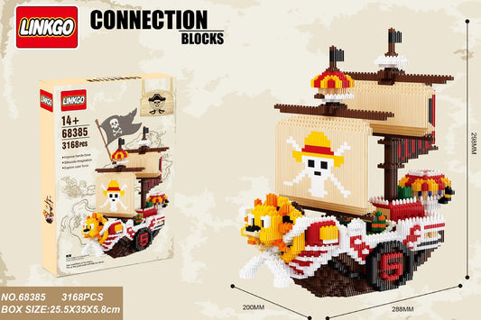 One Piece Thousand Sunny Lego Ship