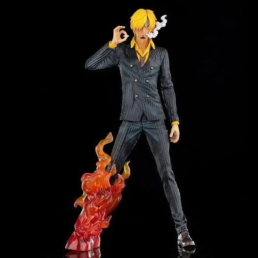 One Piece Black Sanji Diable Jambe Figure