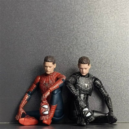 Marvel Spider-Man Black Suit Articulated Action Figure