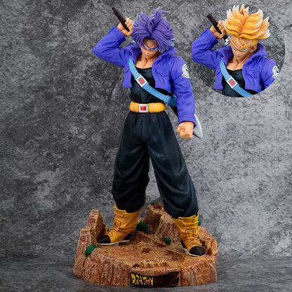 Dragon Ball Z Future Trunks Interchangeable Head Figure