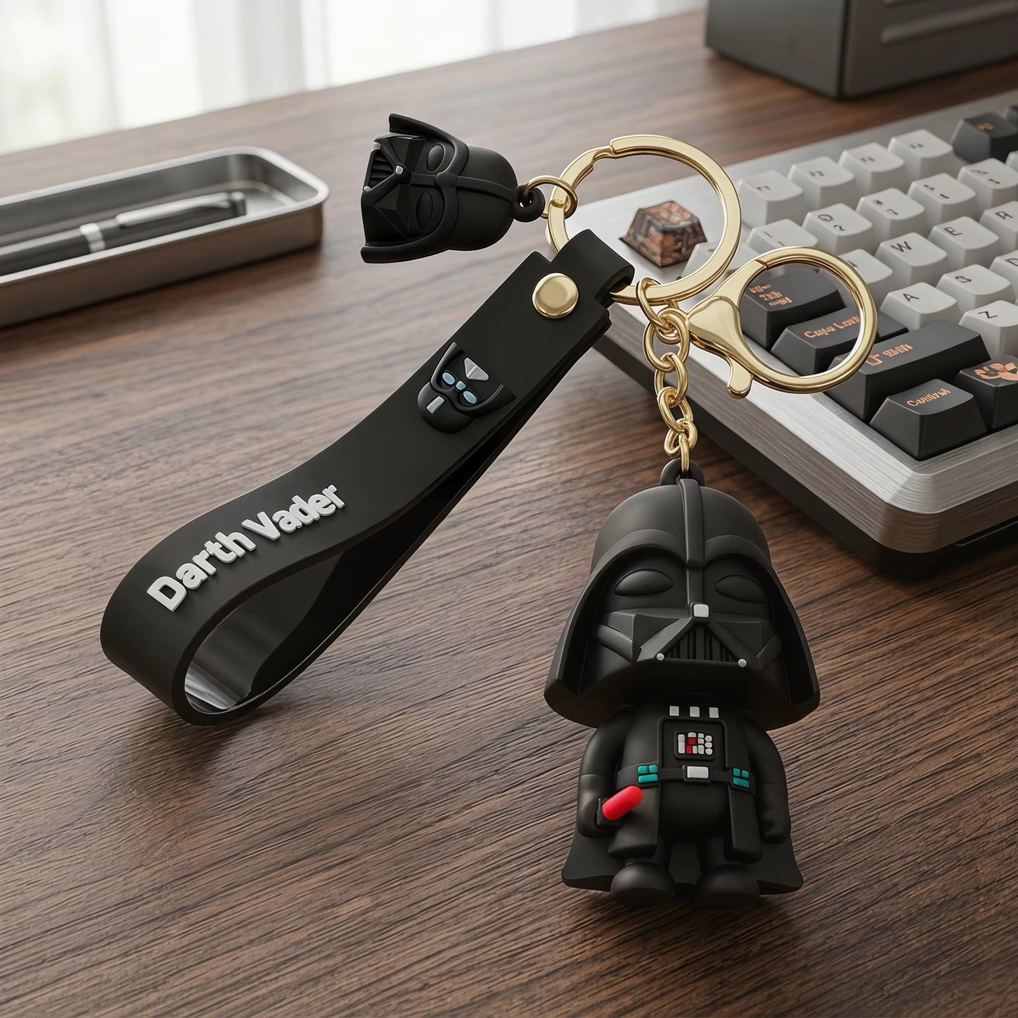 Star Wars Darth Vader Chibi 3D Figure Keychain