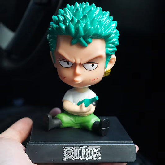 One Piece Roronoa Zoro Sitting Car Dashboard Figure