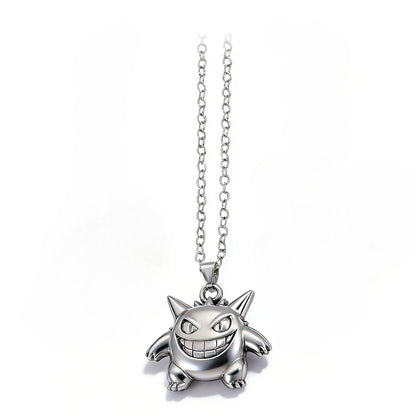 Pokémon Gengar Sterling Silver Pendant Necklace
