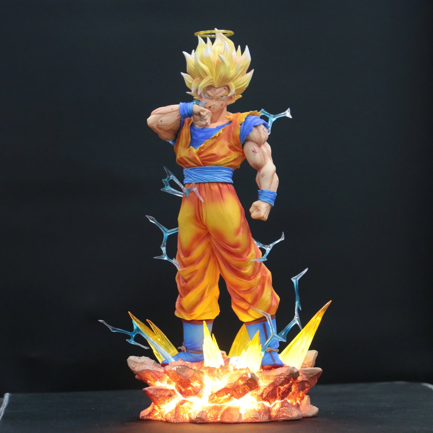 Dragon Ball Z Super Saiyan Goku Angel Halo Figure