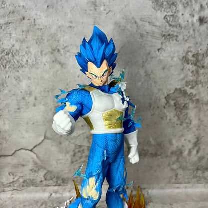 Dragon Ball Super Vegeta Battle Damaged Interchangeable Head Figure
