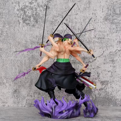 One Piece Roronoa Zoro Asura Kyutoryu Figure