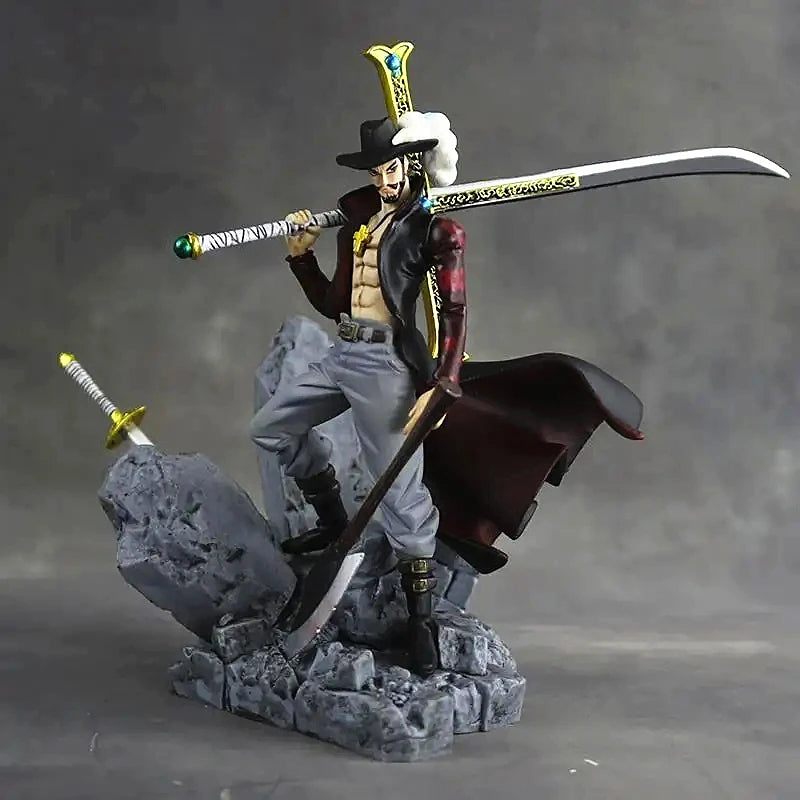 One Piece Dracule Mihawk Rocks Base Figure