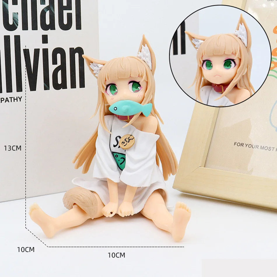 Kinako (My Cat is a Kawaii Girl) Sitting Figure