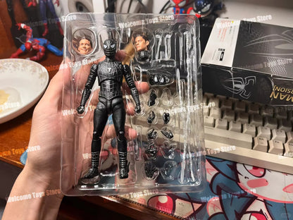 Marvel Spider-Man Black Suit Articulated Action Figure