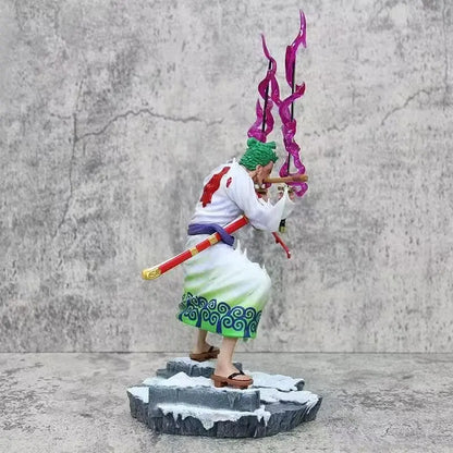 One Piece Roronoa Zoro Purgatory Oni Giri Scythe Figure