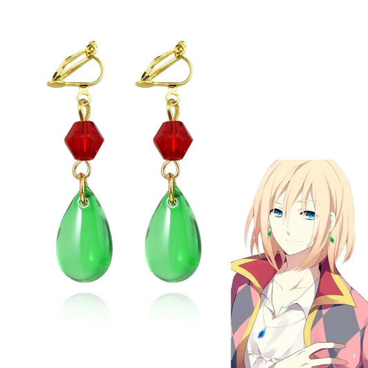 Howl’s Moving Castle Clip-On Earrings | Studio Ghibli