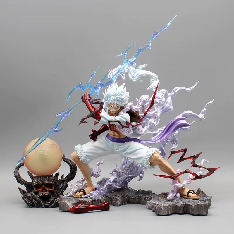 One Piece Monkey D. Luffy Gear 5 Lightning Collectible Figure