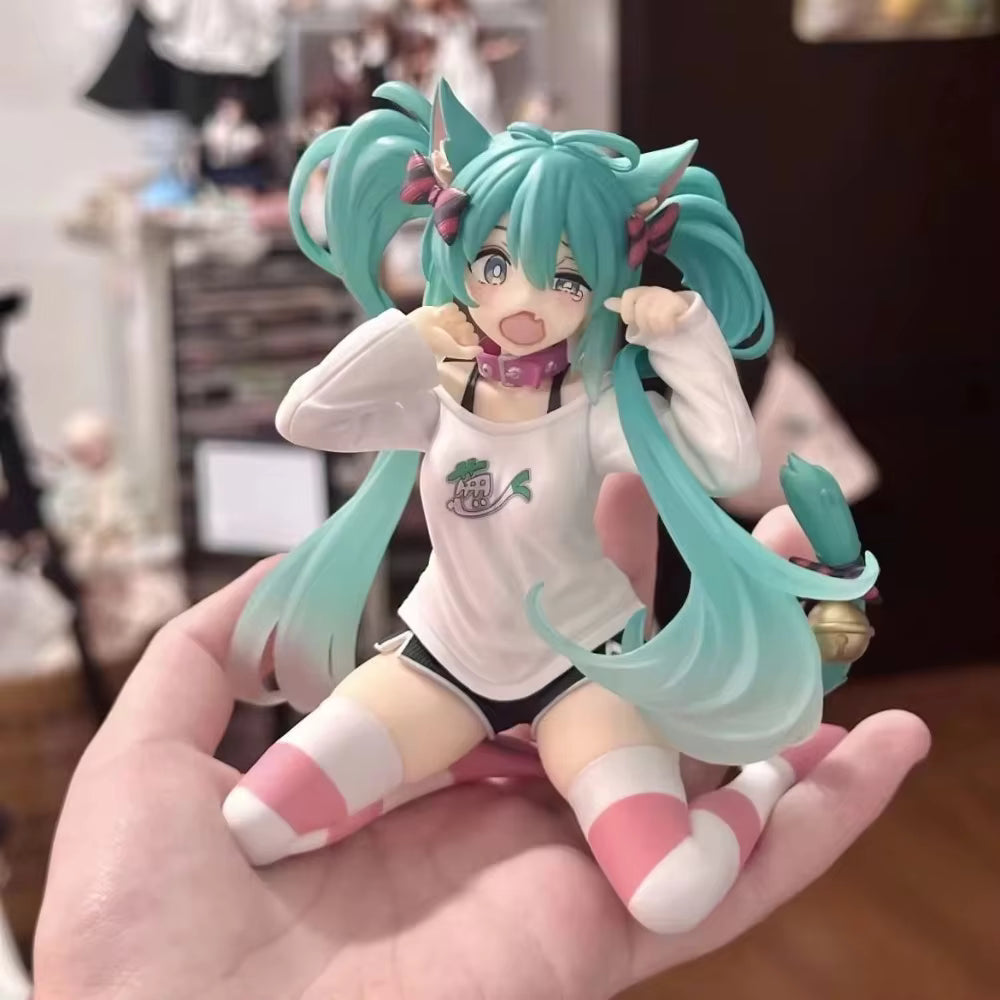 Vocaloid Hatsune Miku Cat Girl Roomwear Figure