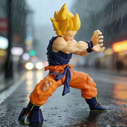 Dragon Ball Z Super Saiyan Goku Kamehameha Figure