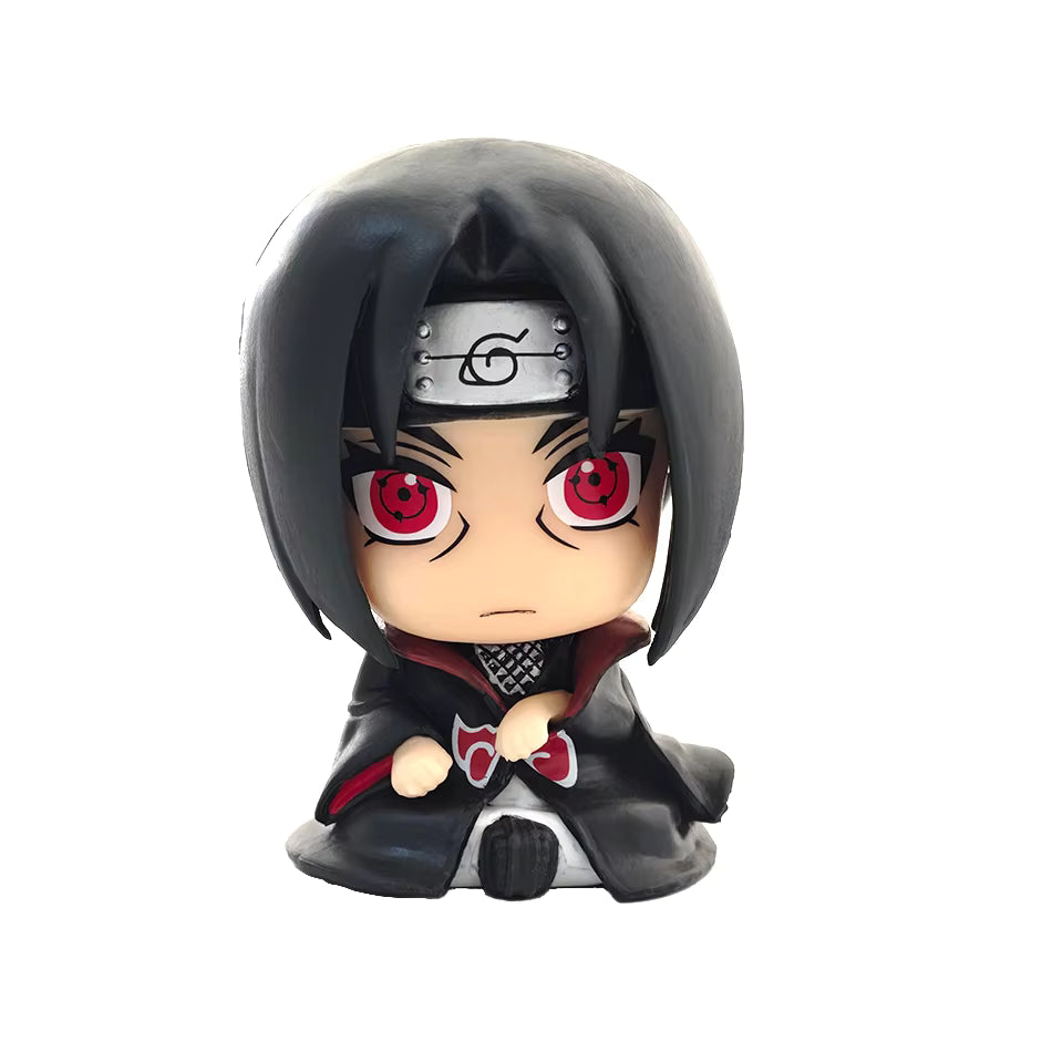 Naruto Itachi Uchiha Sitting Chibi Mini Figure