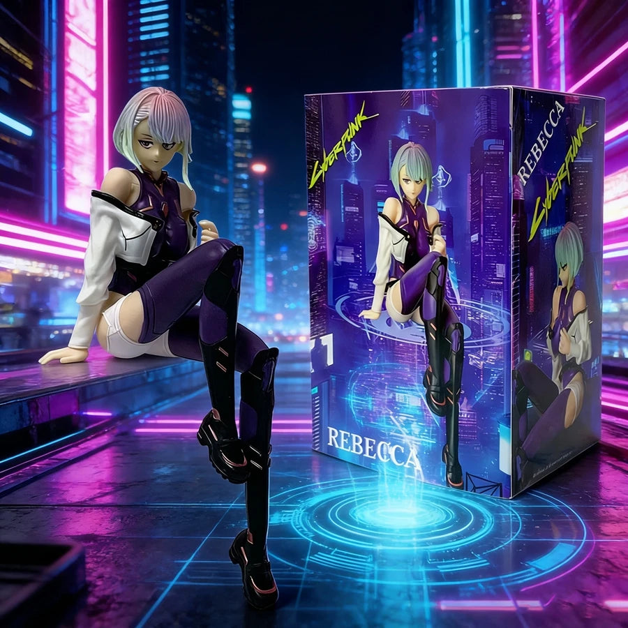 Cyberpunk: Edgerunners Lucy Sitting Pose Figure