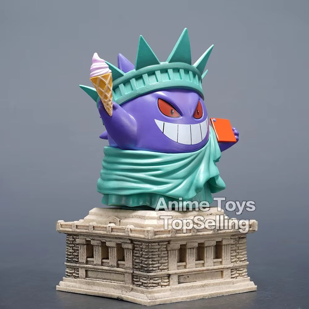 Pokémon Gengar Statue of Liberty Cosplay Figure
