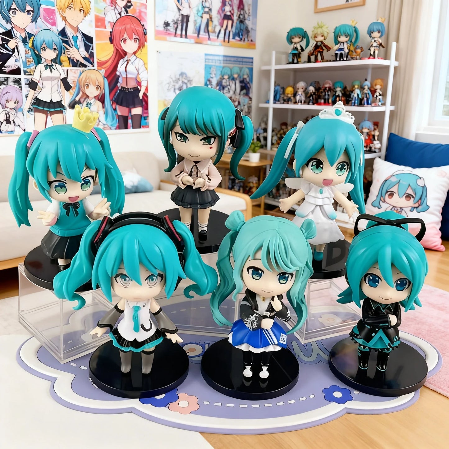 Vocaloid Hatsune Miku 2nd Gen Mini Figures Set