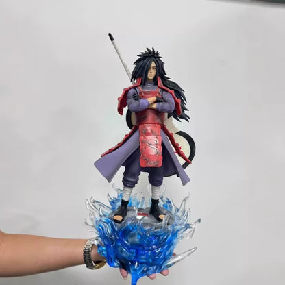 Naruto Madara Uchiha Gunbai Chakra Base Figure