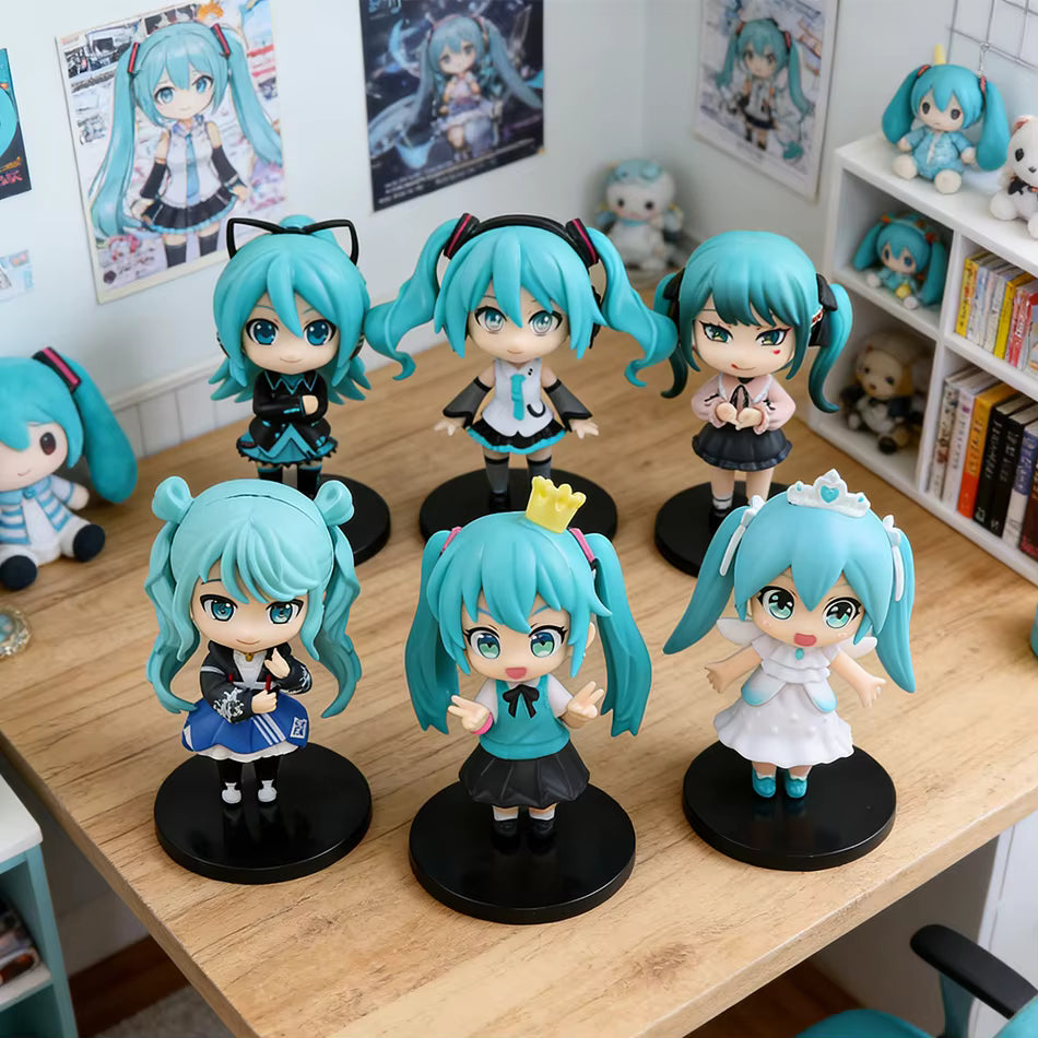 Vocaloid Hatsune Miku 2nd Gen Mini Figures Set