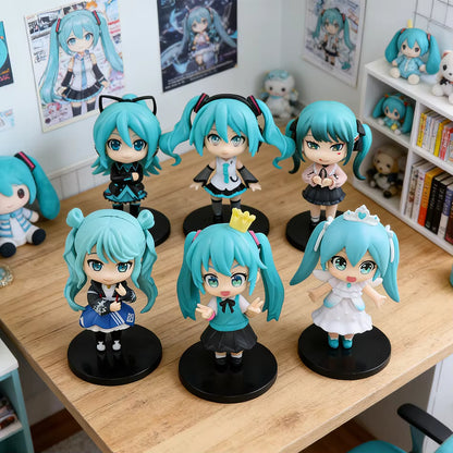 Vocaloid Hatsune Miku 2nd Gen Mini Figures Set
