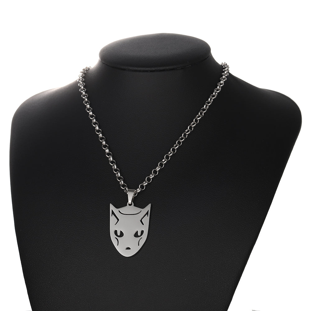 JoJo's Bizarre Adventure Killer Queen Silhouette Necklace