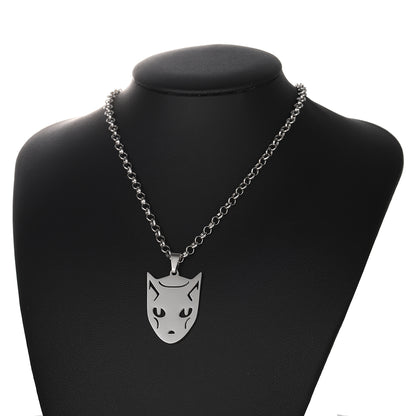 JoJo's Bizarre Adventure Killer Queen Silhouette Necklace