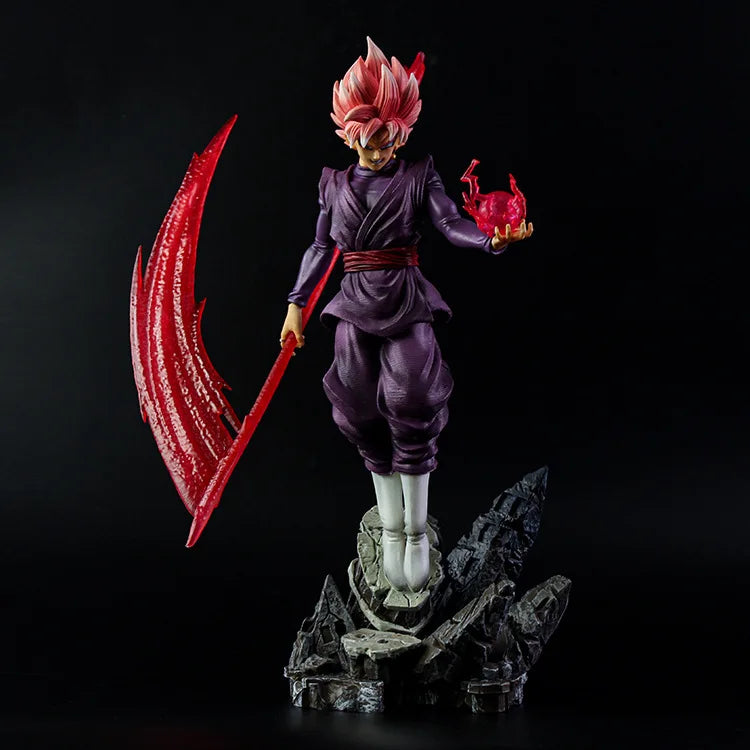 Dragon Ball Super Goku Black Super Saiyan Rosé Scythe Figure