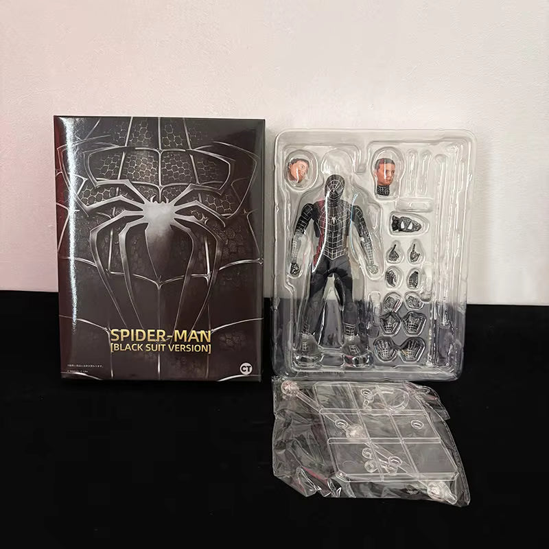 Marvel Spider-Man Black Suit Articulated Action Figure