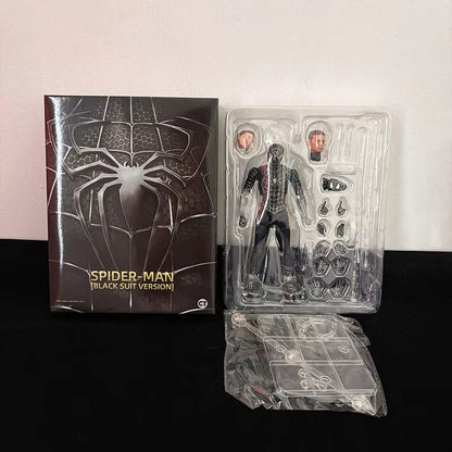 Marvel Spider-Man Black Suit Articulated Action Figure