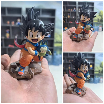 Dragon Ball Kid Goku with Puar Chibi Figure