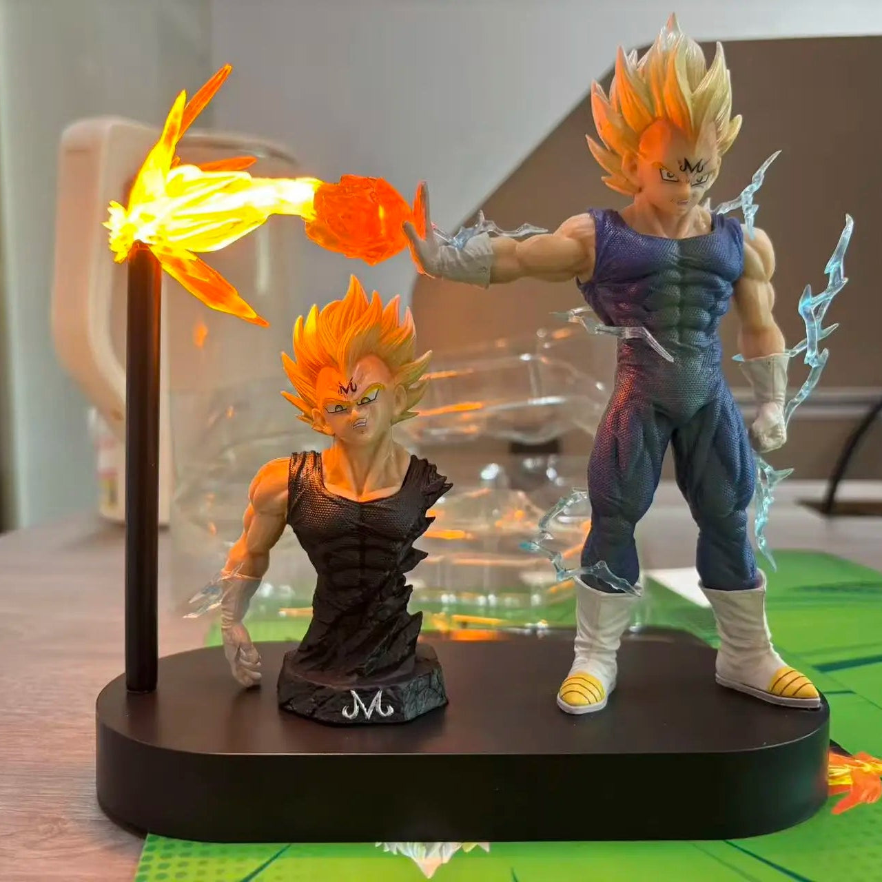 Dragon Ball Z Majin Vegeta LED Diorama Figure