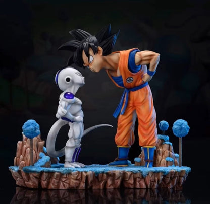 Dragon Ball Z Goku vs Frieza Namek Stare-Down Figure