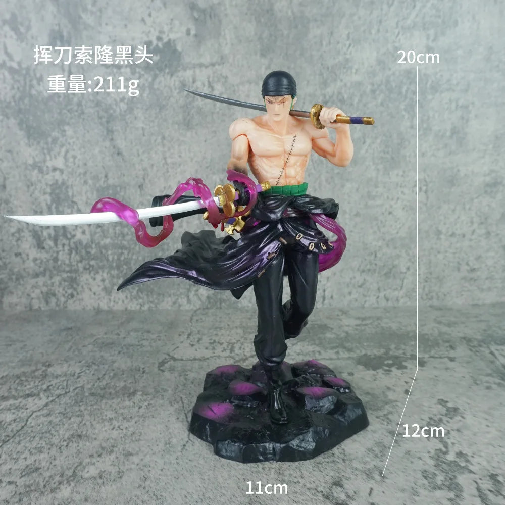 One Piece Roronoa Zoro Haki Sword Figure