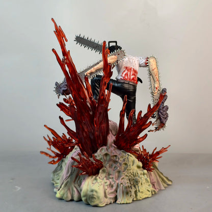 Chainsaw Man Bloody Battle Diorama Figure