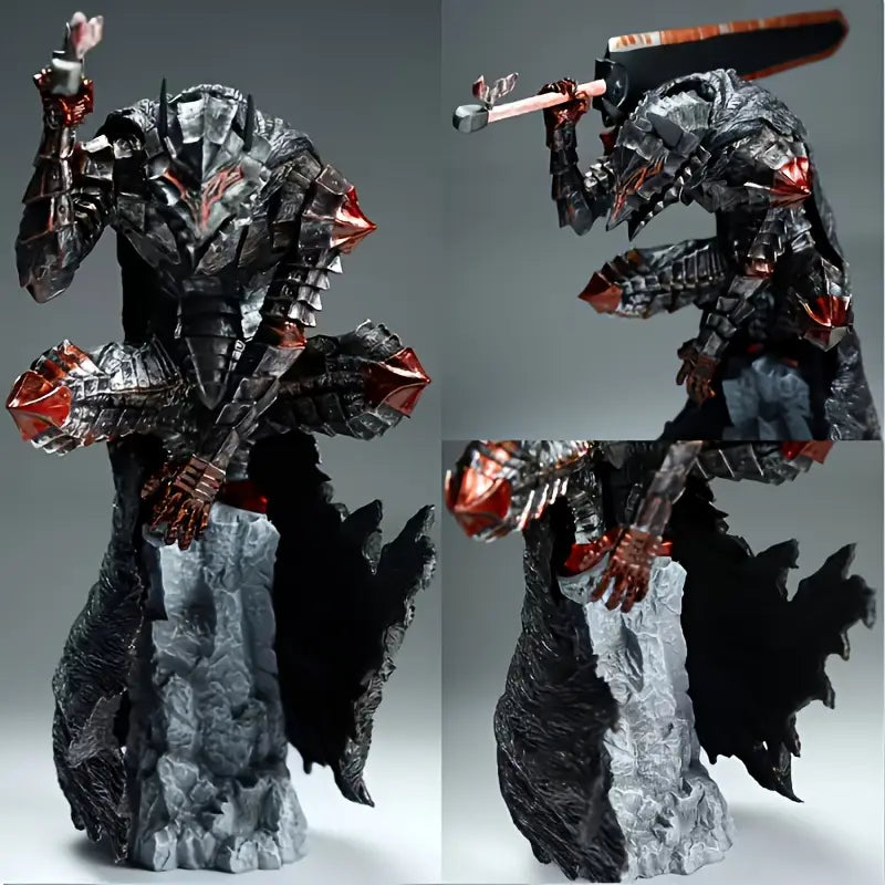 Berserk Guts Berserker Armor Red Glow Figure
