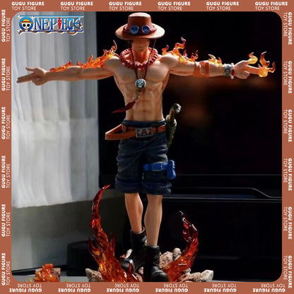 One Piece Portgas D. Ace Fire Fist Battle Figure