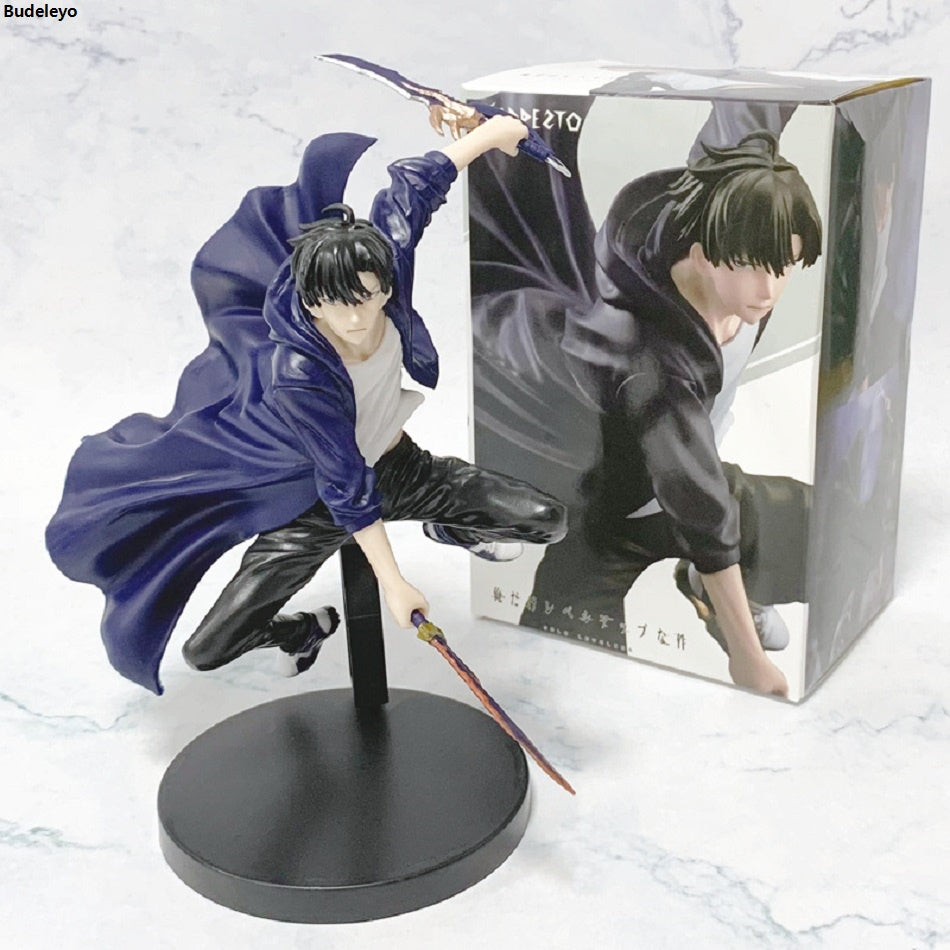 Solo Leveling Sung Jinwoo Dual Dagger Combat Figure
