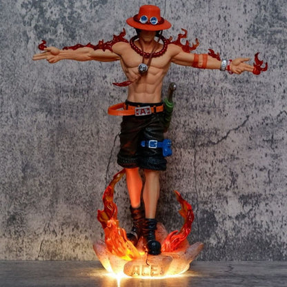 One Piece Portgas D. Ace Fire Fist Battle Figure
