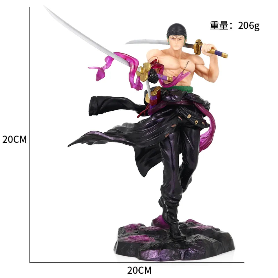 One Piece Roronoa Zoro Haki Sword Figure