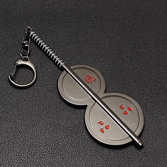 Naruto Madara Gunbai Fan Weapon Keychain