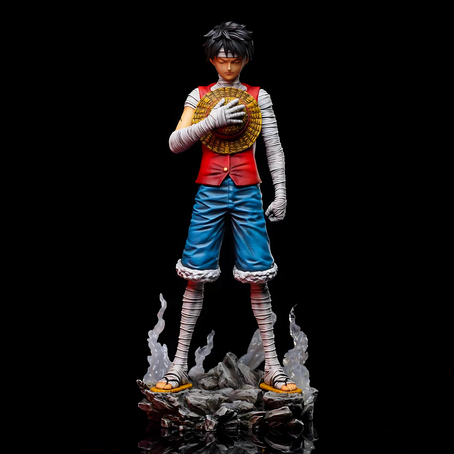 One Piece Monkey D. Luffy (After Marineford / Bandaged Version) Action Figure