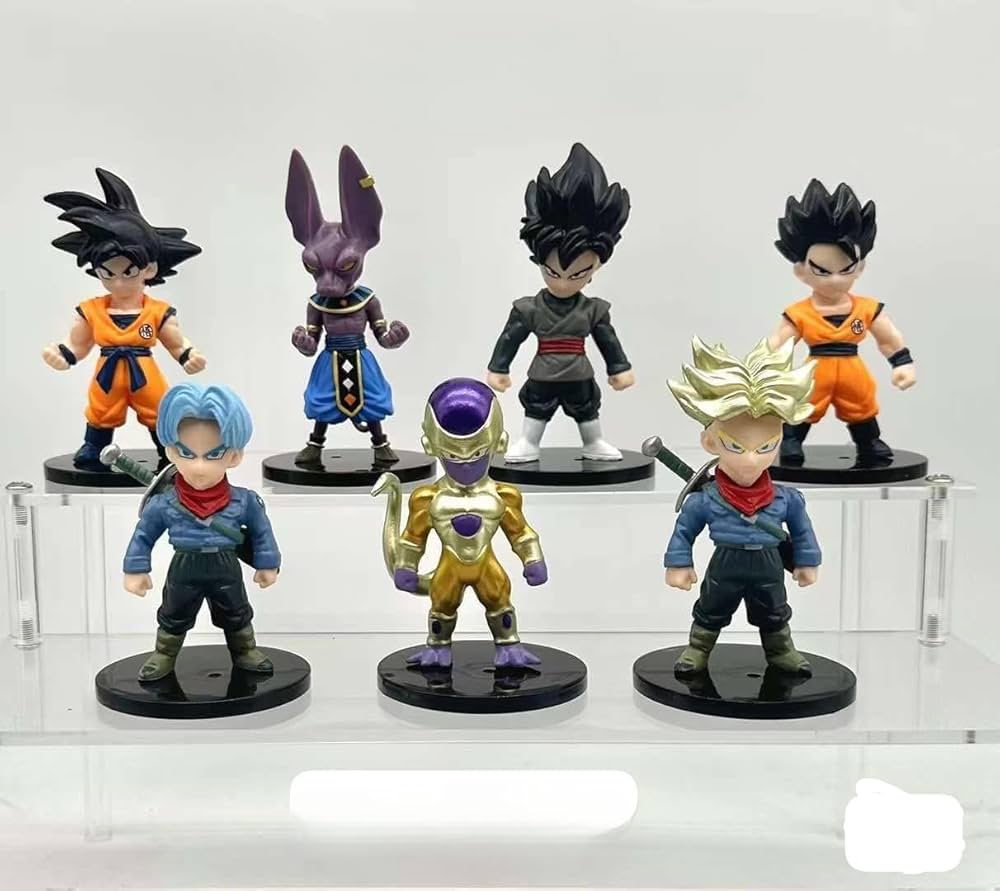 Dragon Ball Super 7Pcs Chibi Mini Figure Set