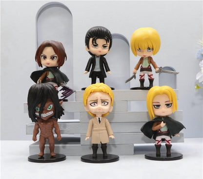 Attack on Titan Chibi Mini Figures Set