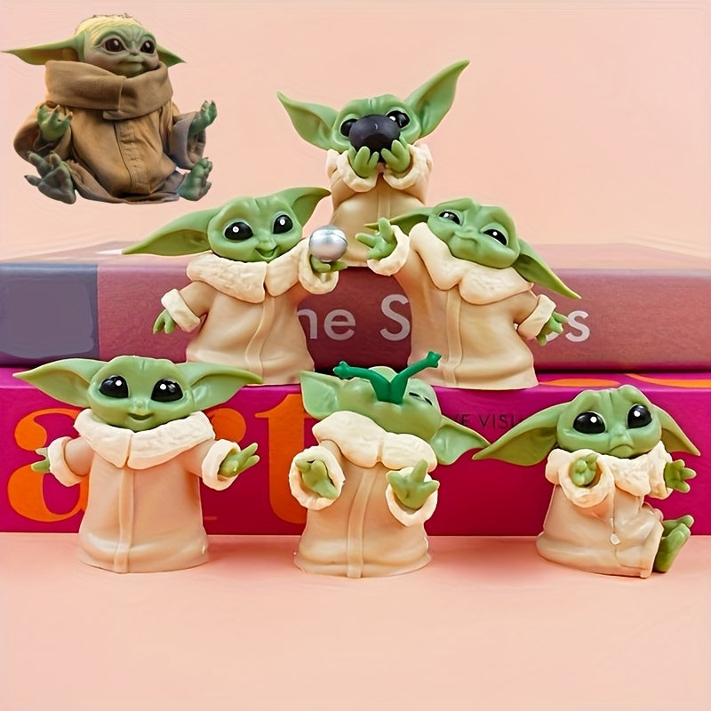 Star Wars Grogu Baby Yoda Mini Figures Set