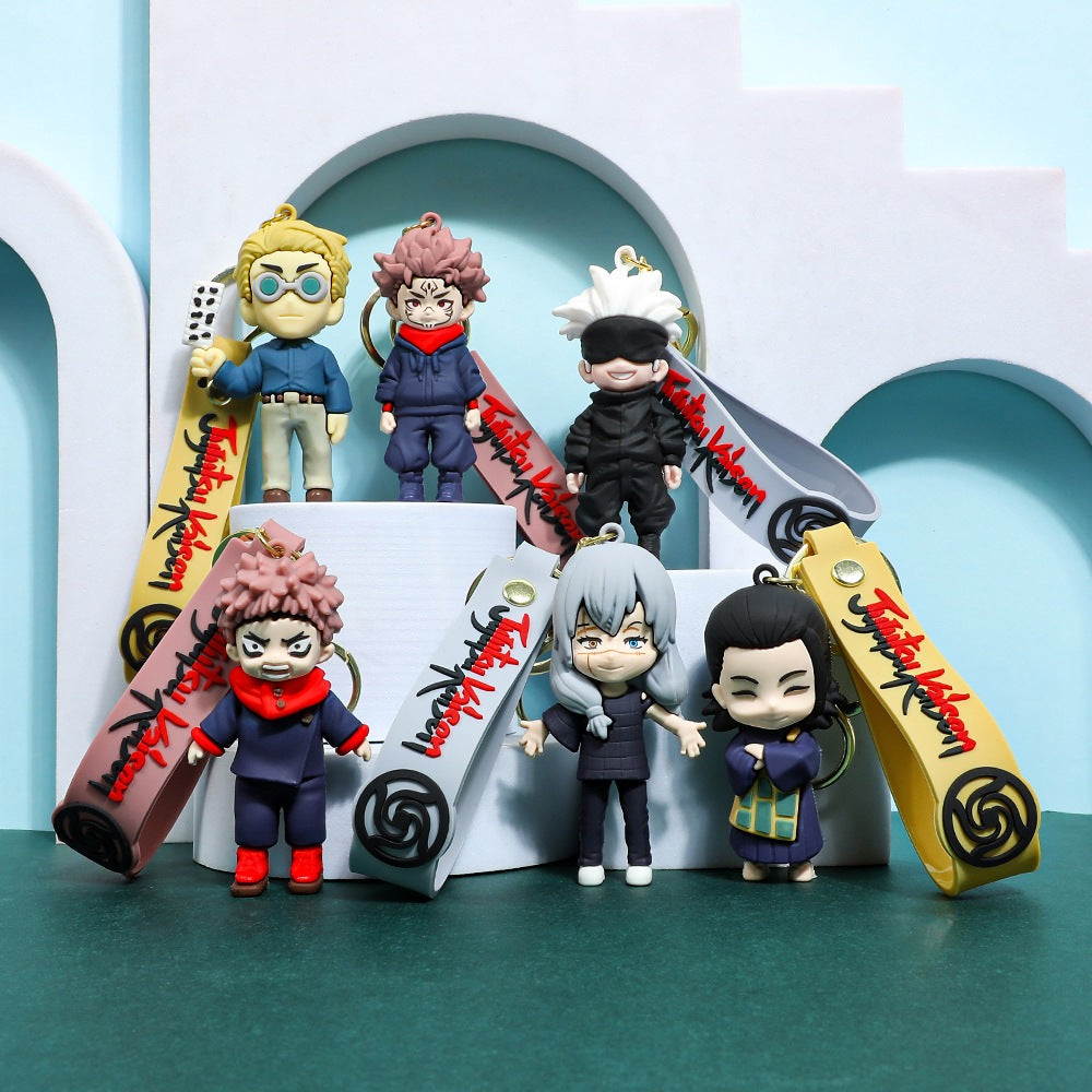 Jujutsu Kaisen Mahito 3D Silicone Keychain