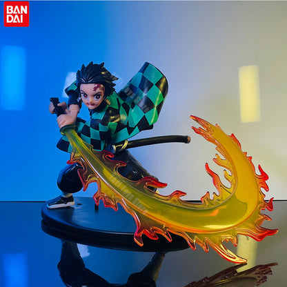 Demon Slayer Tanjiro Kamado Hinokami Kagura Flame Slash Collectible Figure