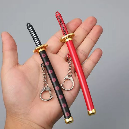 One Piece Roronoa Zoro Wado Ichimonji Katana Keychain